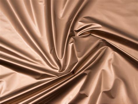 Dark Bronze Metallic Fabric 